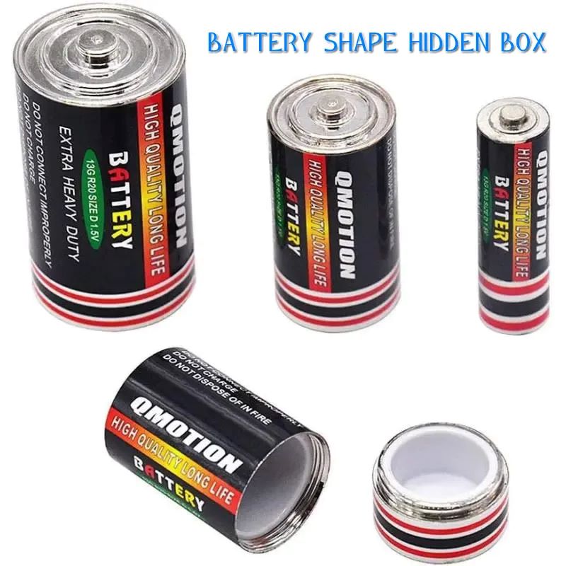 Safe Box Digital - Portable Dry Cell Battery Hidden Storage