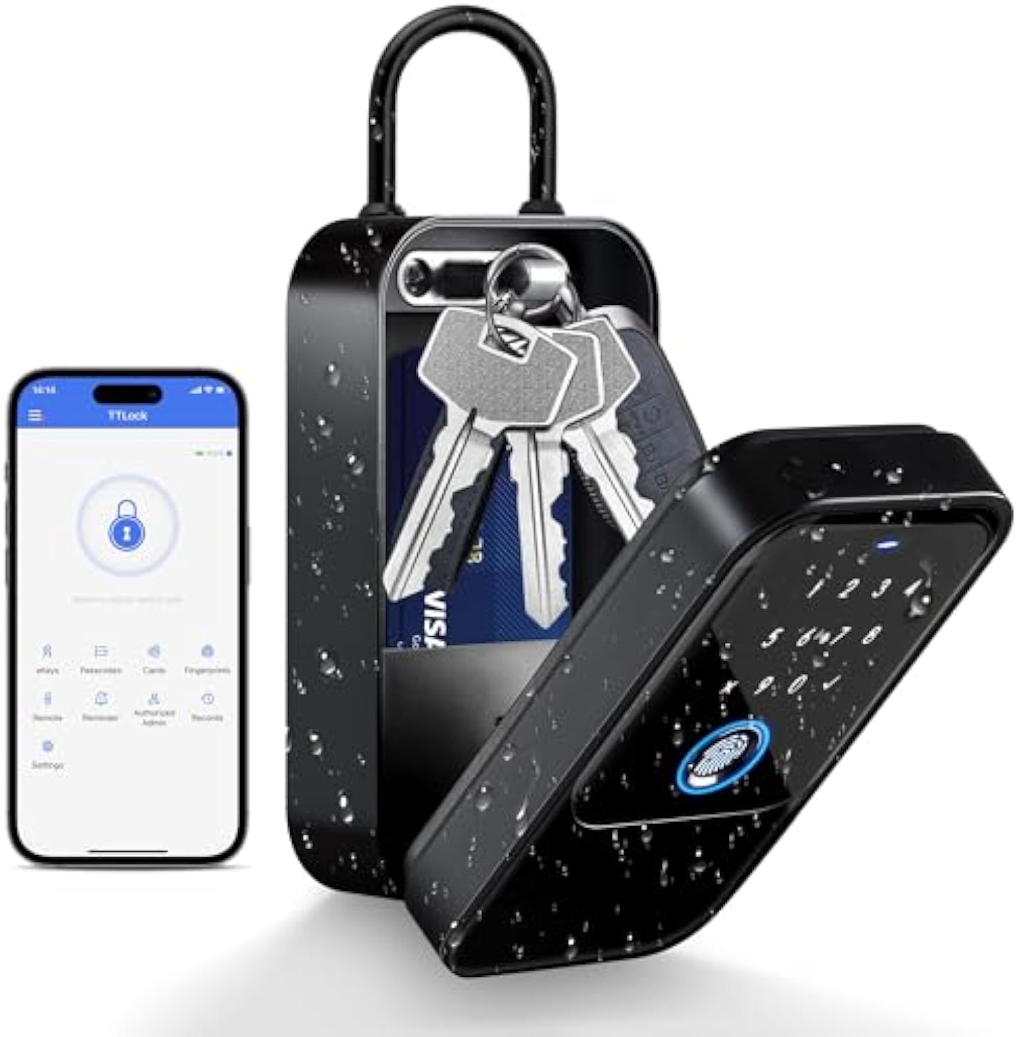 Safe Box Digital - TTlock Smartkey Lock Box Home Key