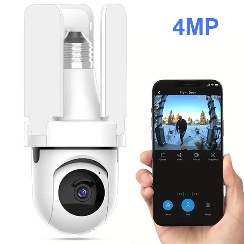 Home Security For Windows - IPC360Home APP 4MP 1440P E27 Lamp