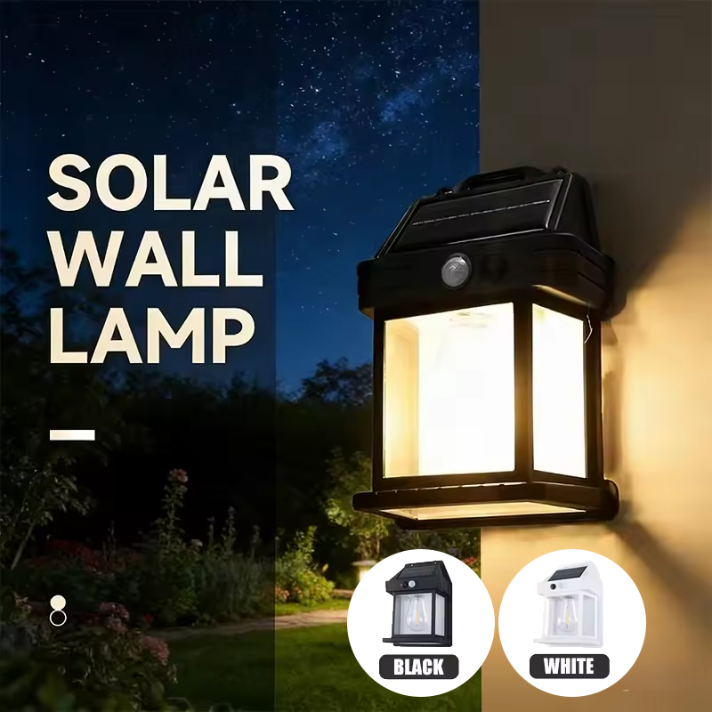 Solar Security Light - Outdoor Solar Wall Lamp IP65 Waterproof