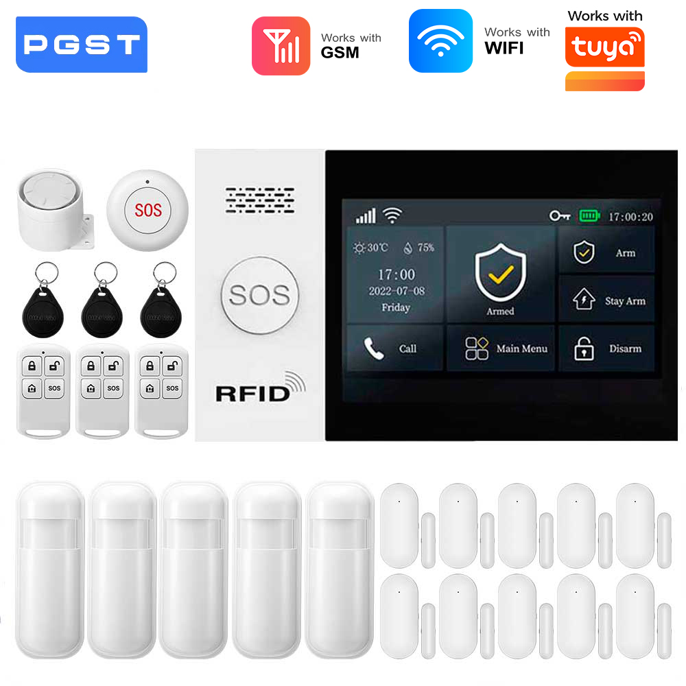 2.4G WIFI Smart GSM Alarm Syst - Home Security No Wifi recension och pris