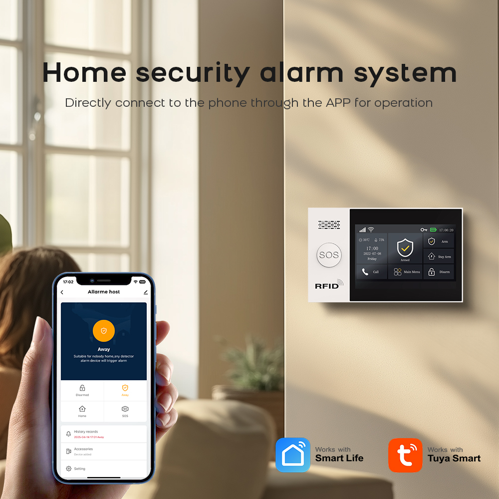 PG-107 Tuya Wireless Home WIFI - Home Security Ultimate recension och pris