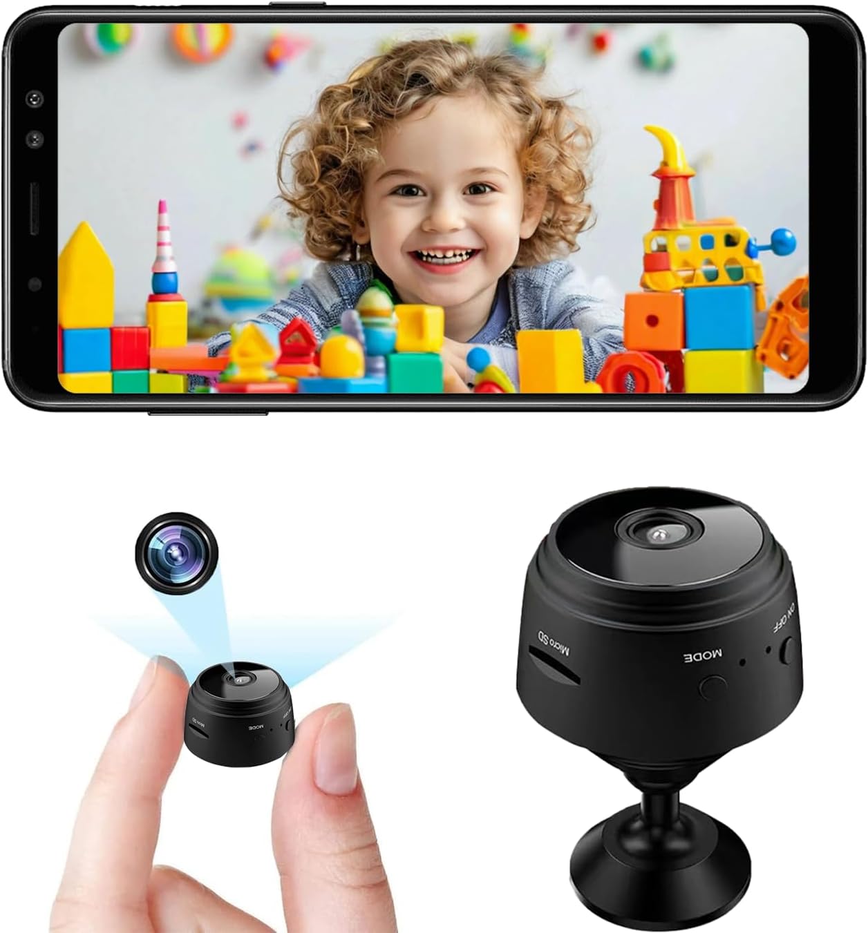 Mini Security Camera,1080P HD  - Home Security Recorder recension och pris