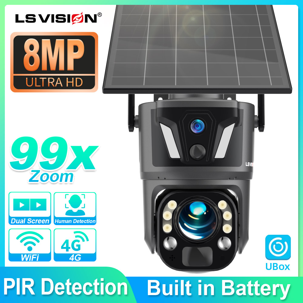 LS VISION 4K 8MP Outdoor Home  - Home Security Product recension och pris