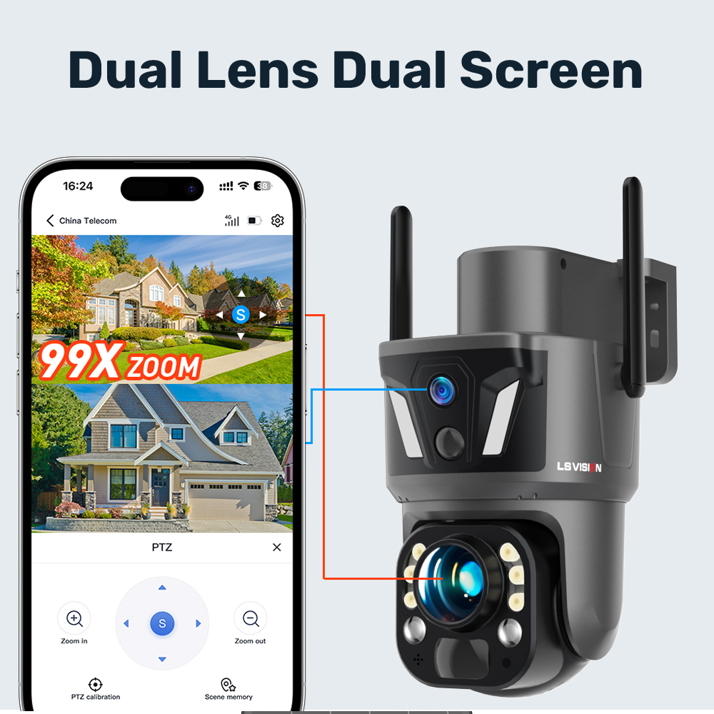 LS VISION 4K 8MP Outdoor Home  - Home Security Product recension och pris