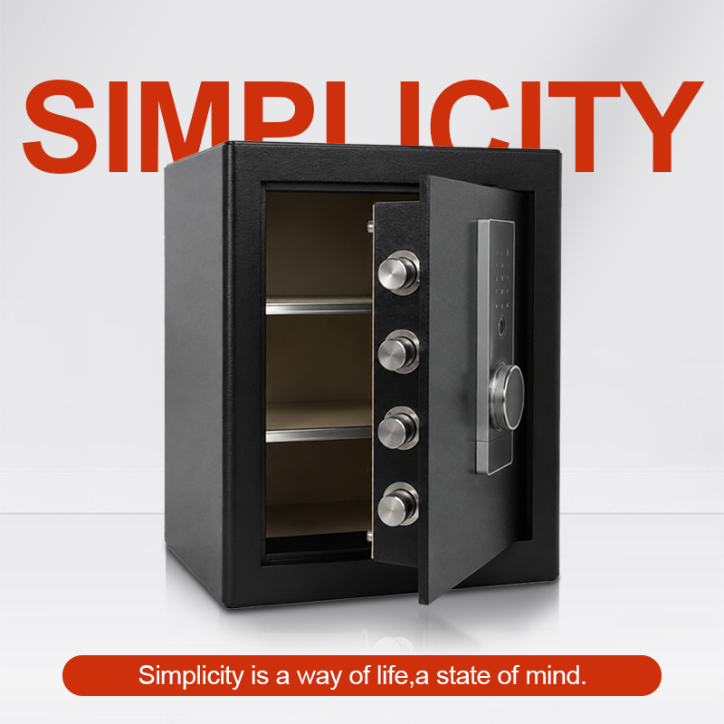 Biometric Fingerprint Safe Box - Home Security Key Box recension och pris