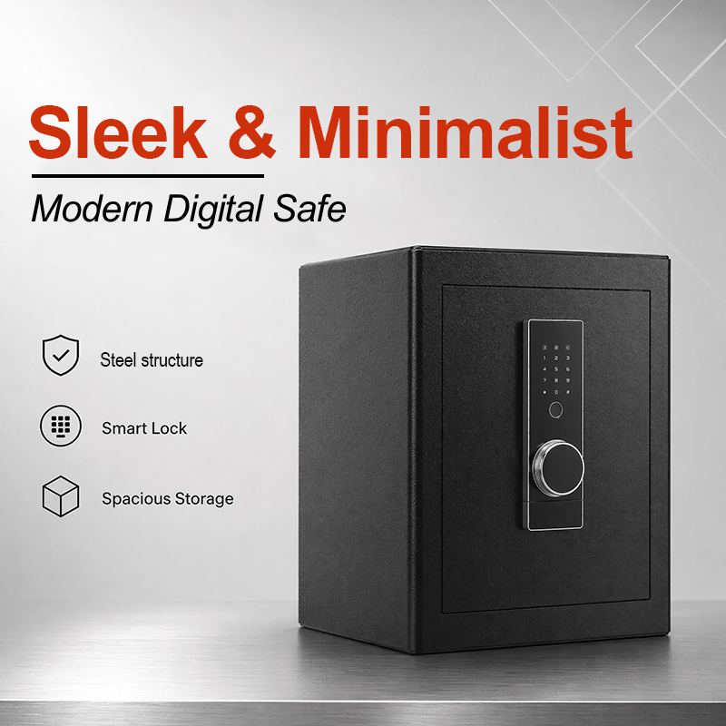Biometric Fingerprint Safe Box - Home Security Key Box recension och pris