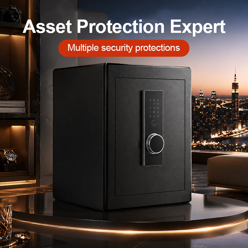 Biometric Fingerprint Safe Box - Home Security Key Box recension och pris