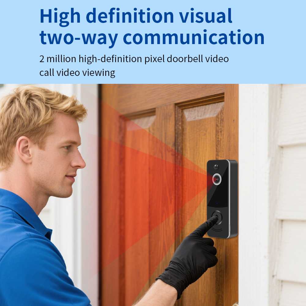 1080P WIFI Video Doorbell TTLO - Home Security Lidar recension och pris