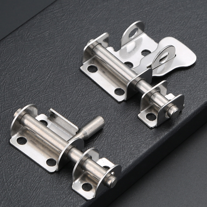 New Stainless Steel Door Latch - Home Security Door Reinforcement Lock recension och pris