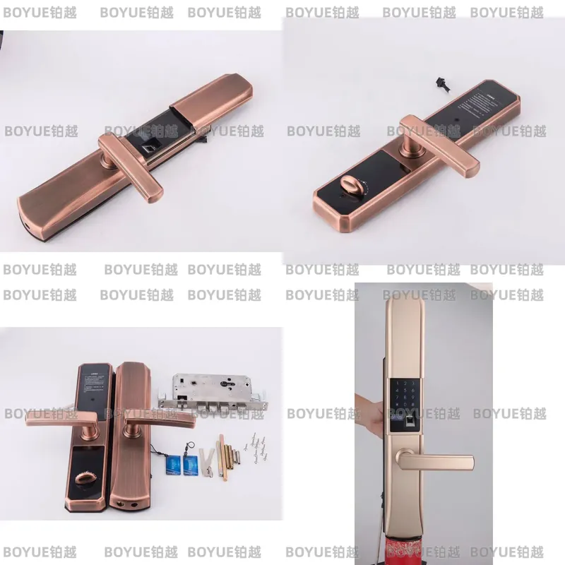 Zinc Alloy Sliding Cover Finge - Home Security Lock System recension och pris