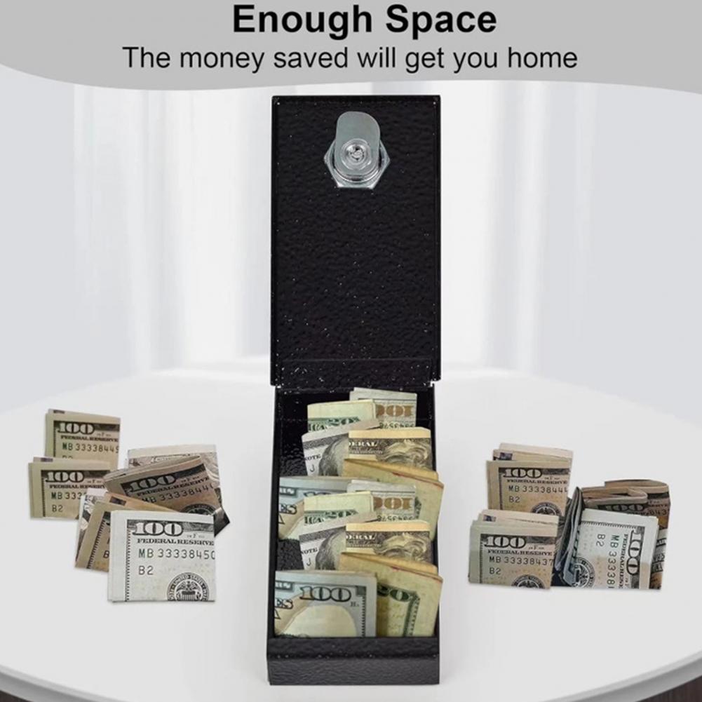 Metal Cash Box Portable Metal  - Home Security Key Box recension och pris
