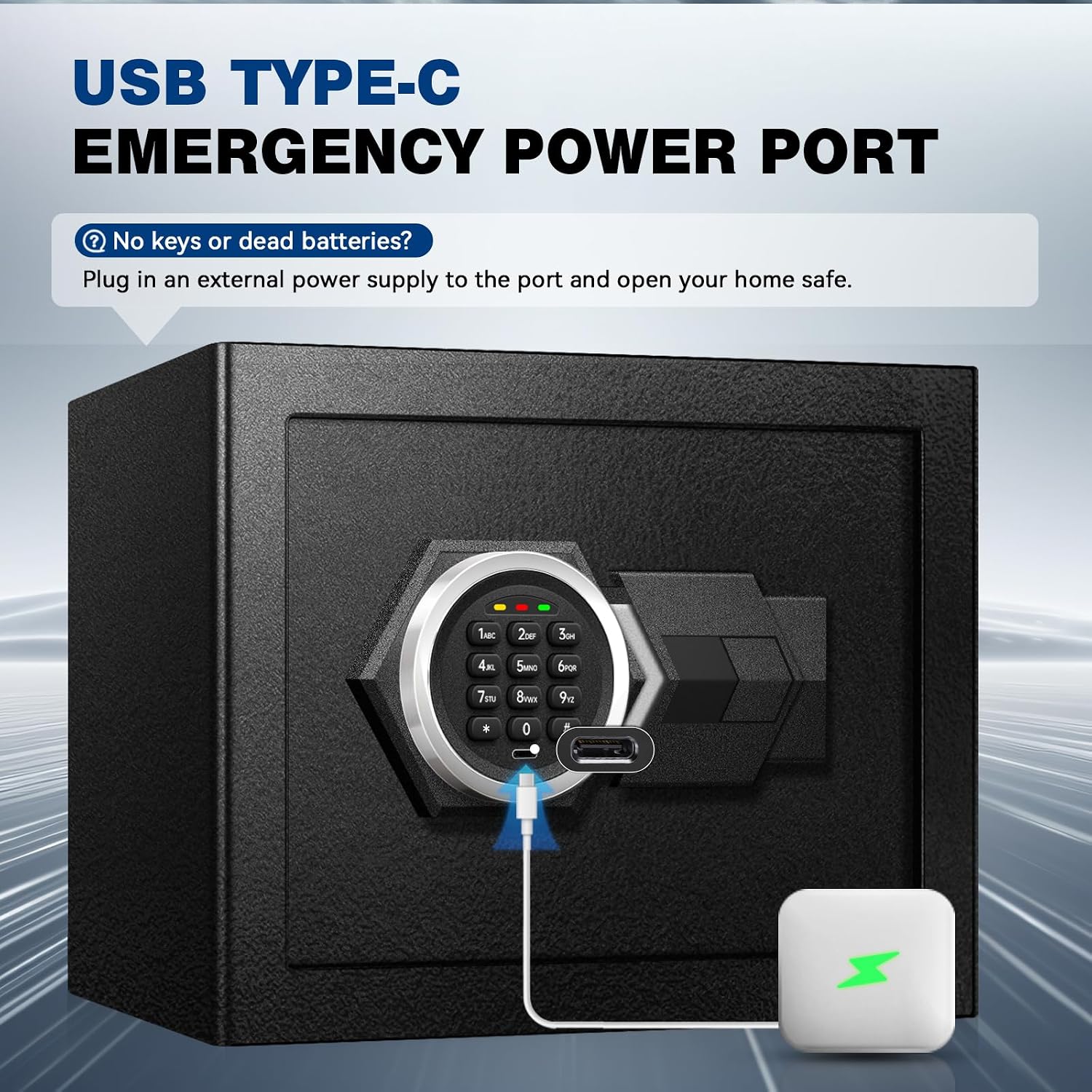 Fireproof Home Safe Box- Steel - Home Security Key Box recension och pris
