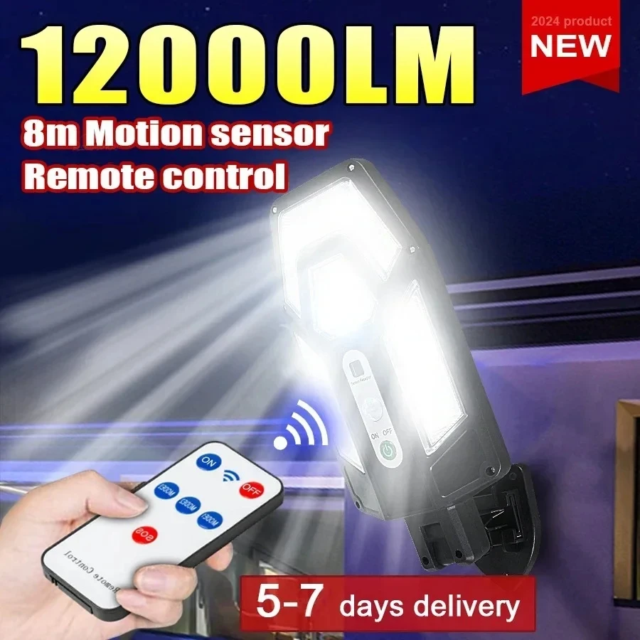 12000LM Powerful Solar Wall La - Solar Security Light recension och pris