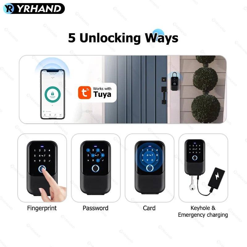 TTlock Smartkey Lock Box Home  - Safe Box Digital recension och pris