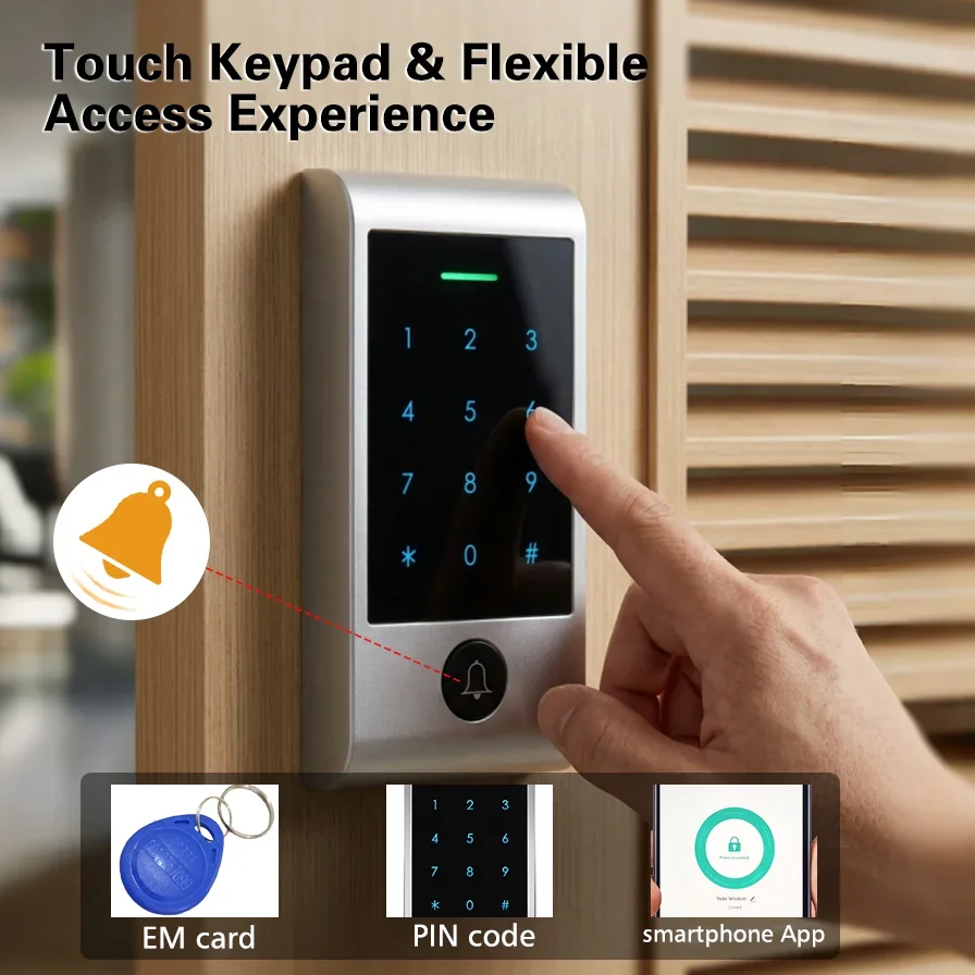 Advanced WIFI Remote Control T - Home Security Lock System recension och pris