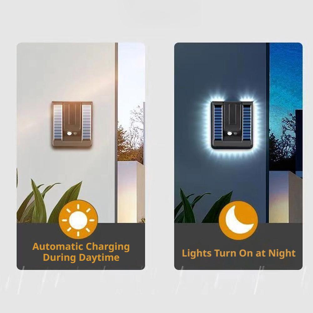 Foldable LED 120° Solar Light  - Solar Security Light recension och pris