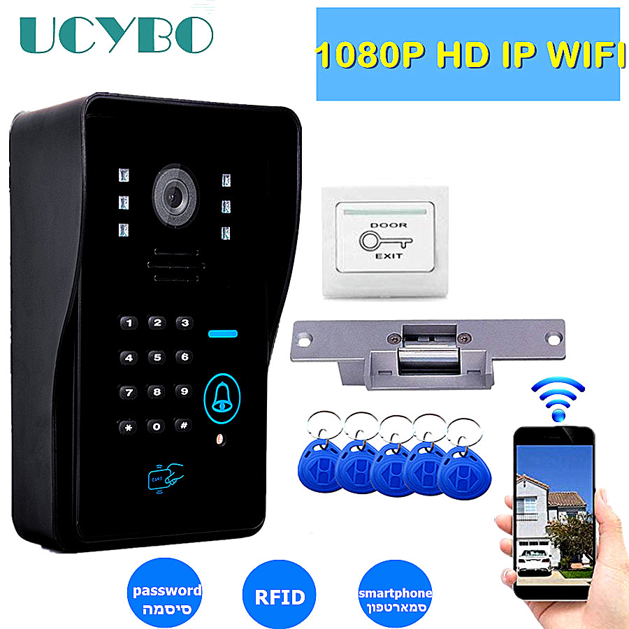 IP wifi video doorbell camera  - Home Security Lock System recension och pris