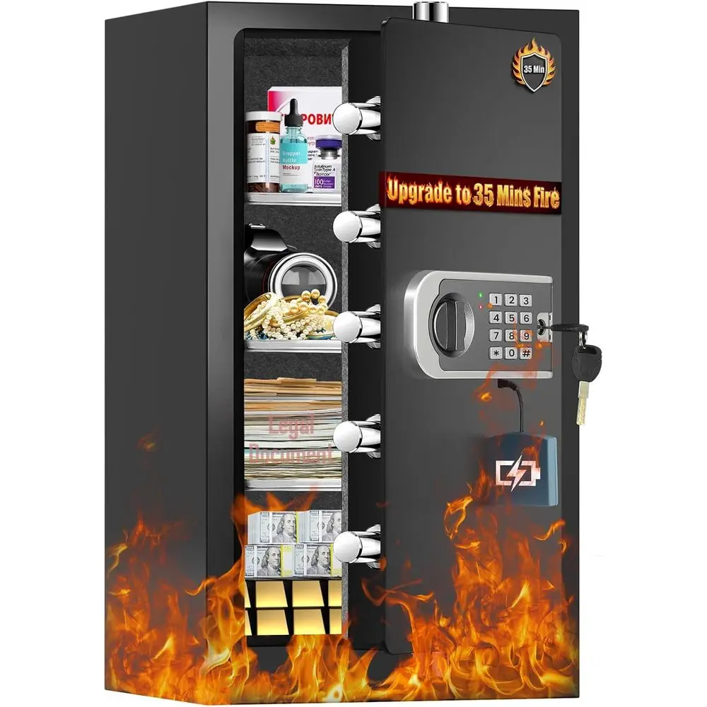 Enhanced 35-Minute Fire-Resist - Safe Box Digital recension och pris