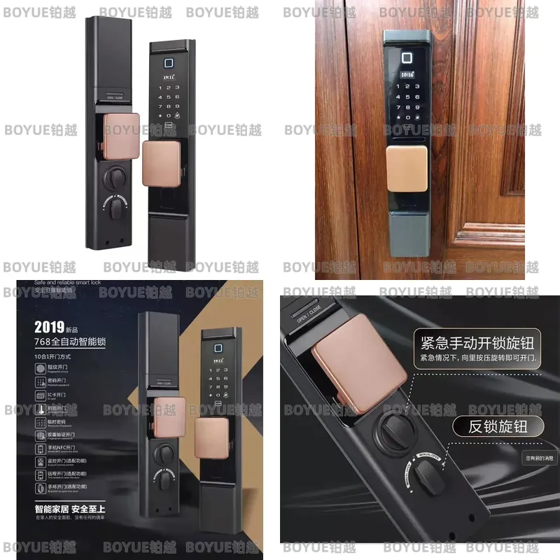 Smart Fingerprint Door Lock Ke - Home Security Lock System recension och pris