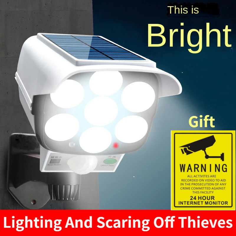 Outdoor Solar Light Motion Sen - Solar Security Light recension och pris