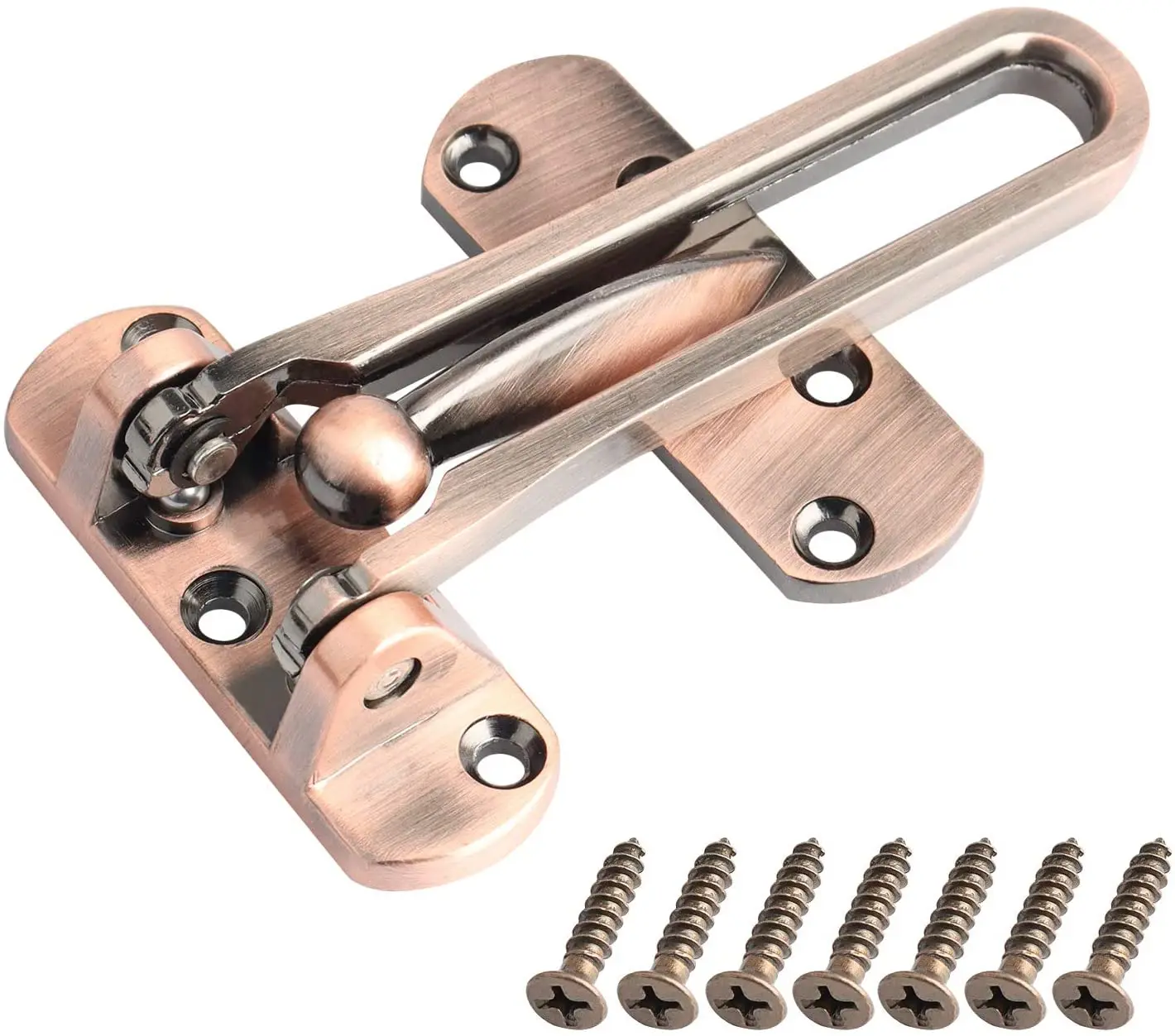 Durable Stainless Steel Anti-T - Home Security Door Reinforcement Lock recension och pris