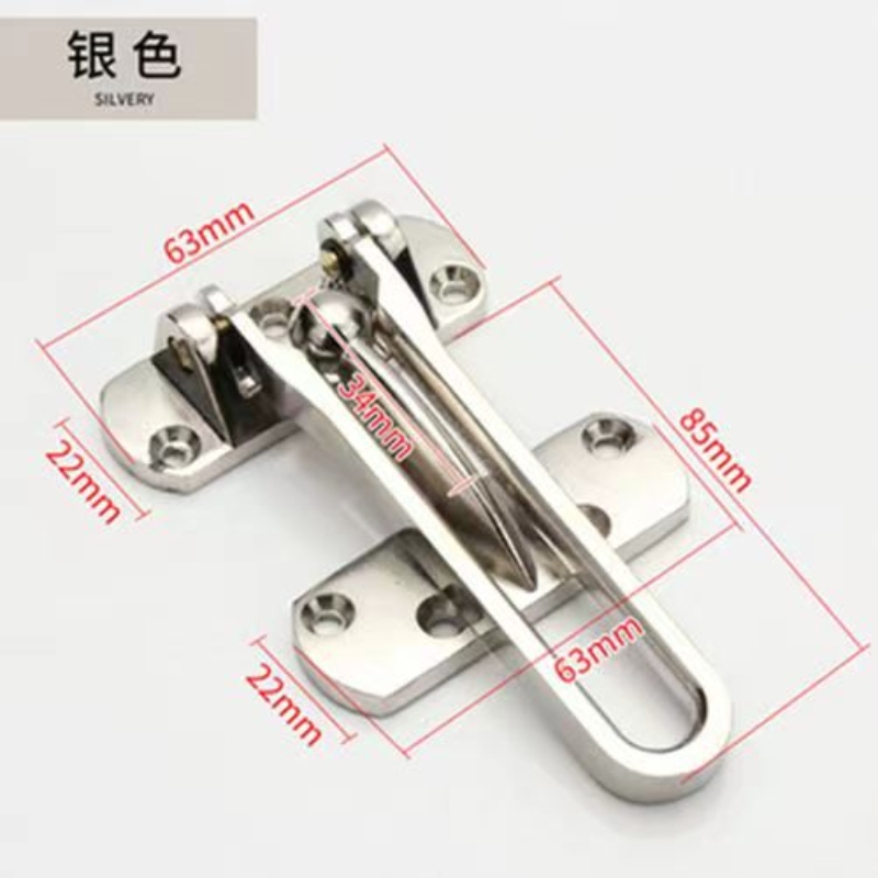 Durable Stainless Steel Anti-T - Home Security Door Reinforcement Lock recension och pris