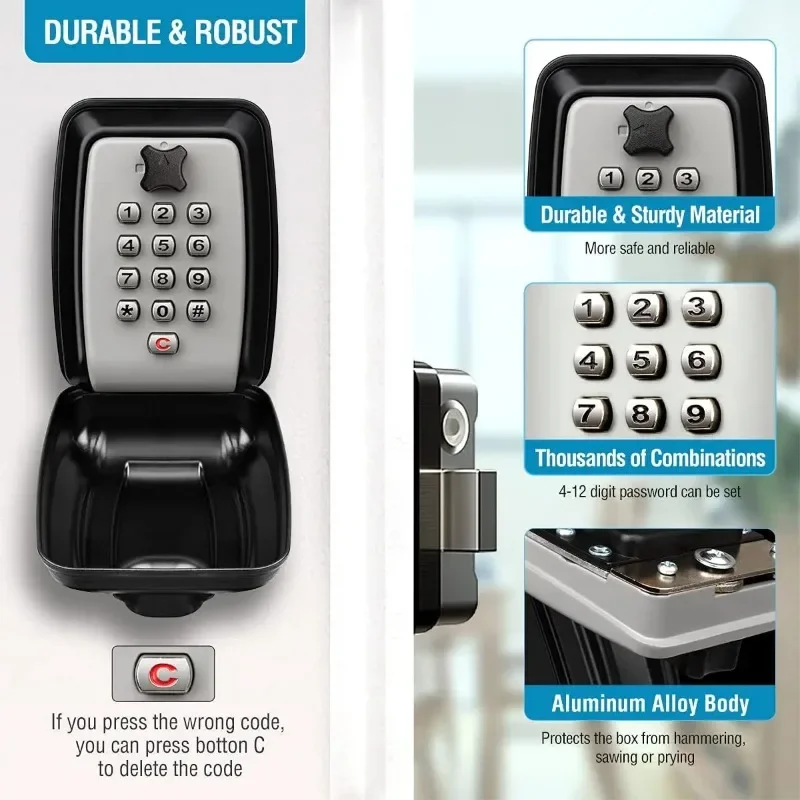 Password Key Lock Box Waterpro - Home Security Key Box recension och pris