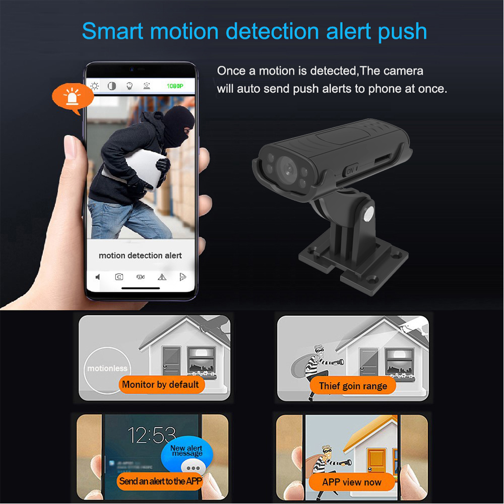 Mini Wireless WiFi Home Securi - Home Security Lidar recension och pris