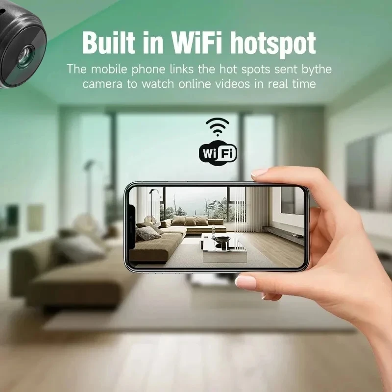 A9 Mini Camera WiFi Wireless M - Home Security Recorder recension och pris