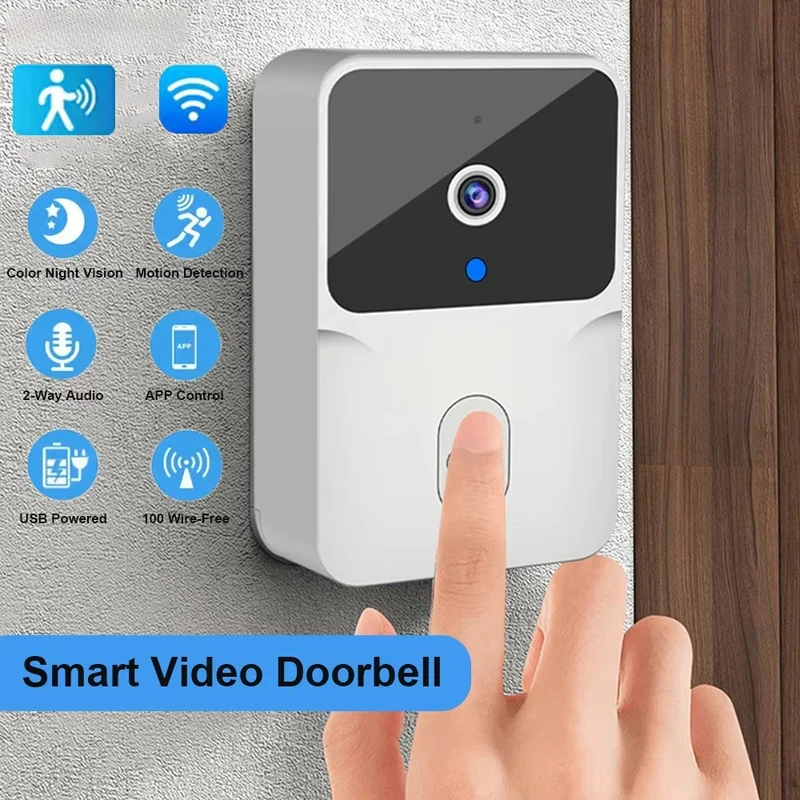 Smart Home WiFi Video Doorbell - Home Security Lidar recension och pris