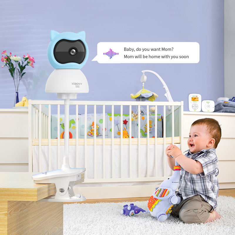 4MP WiFi xiaovv indoor Baby Mo - Home Security Ultimate recension och pris
