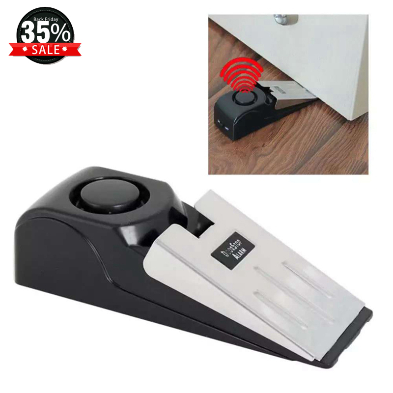 Wireless Door Stop Alarm Lock  - Home Security Lock System recension och pris