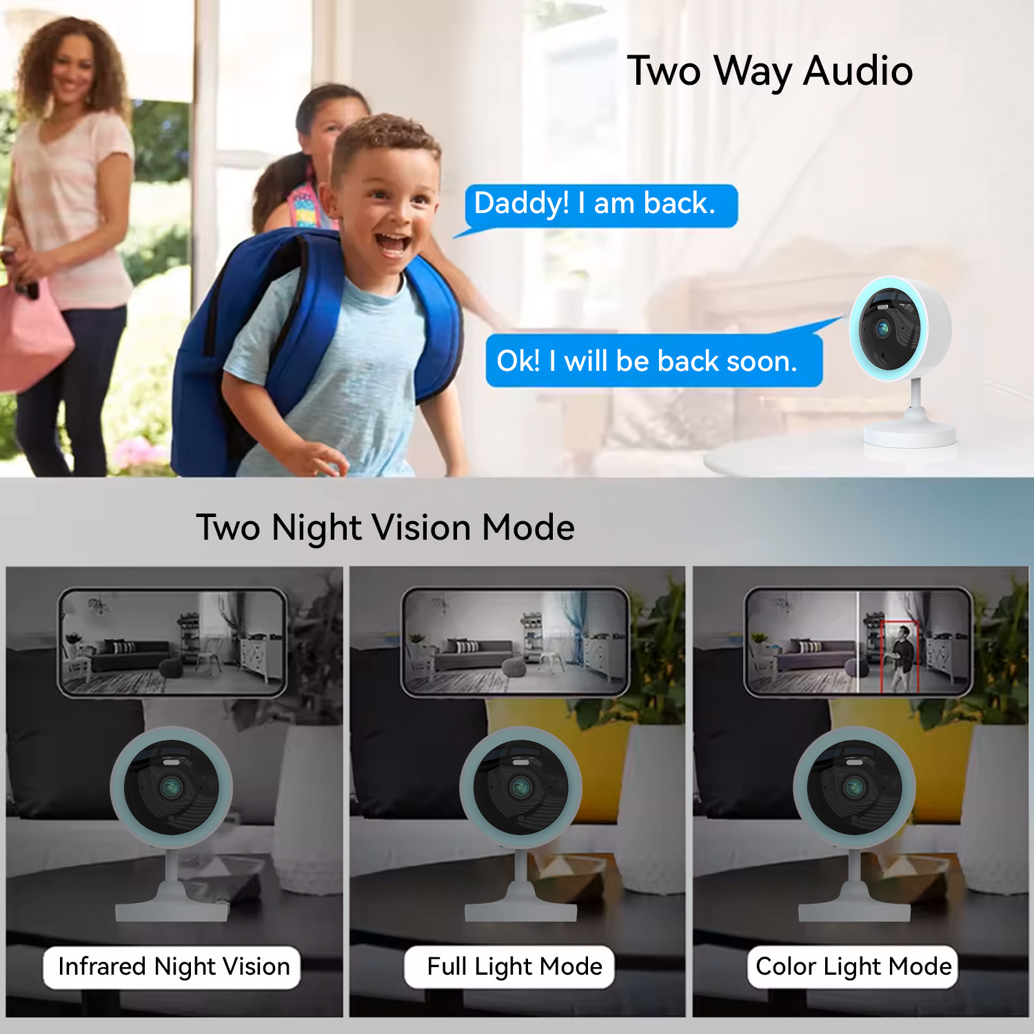 PEGATAH Tuya Smart 5MP HD Indo - Home Security Product recension och pris