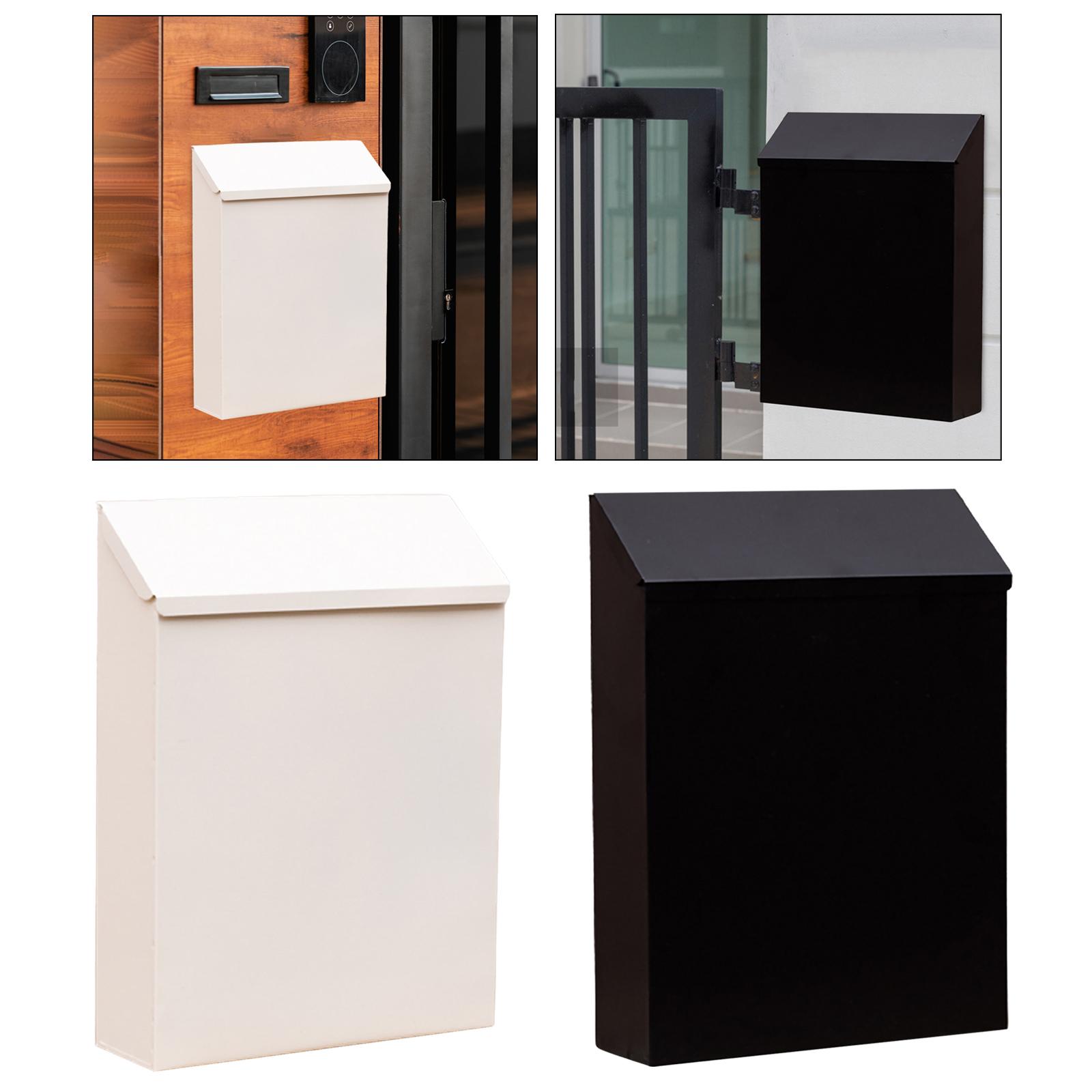 Secure Wall Mounted Mailbox wi - Home Security Key Box recension och pris