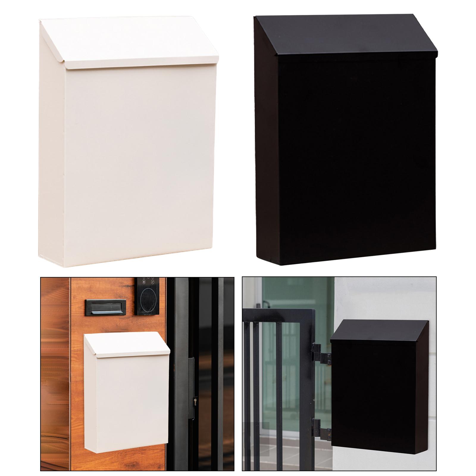 Secure Wall Mounted Mailbox wi - Home Security Key Box recension och pris