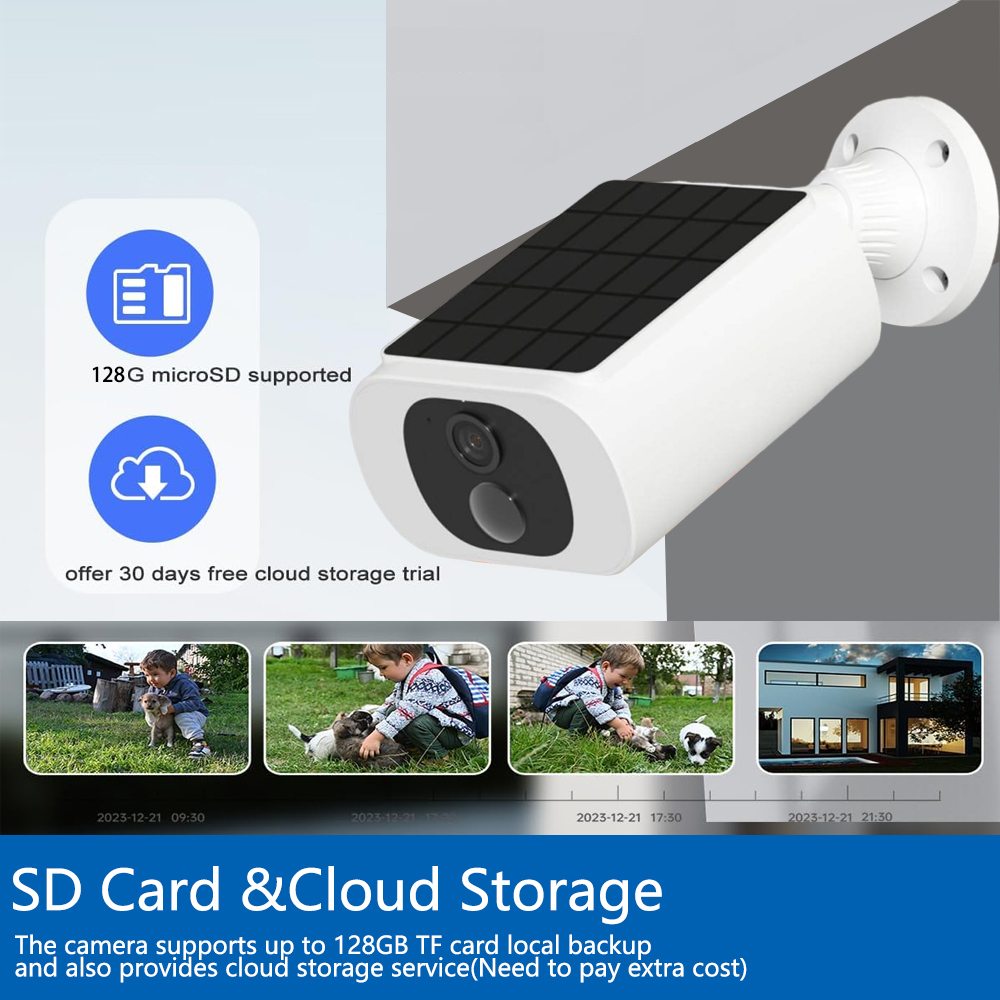 Tuya 5MP Solar Security Camera - Home Security Packages recension och pris