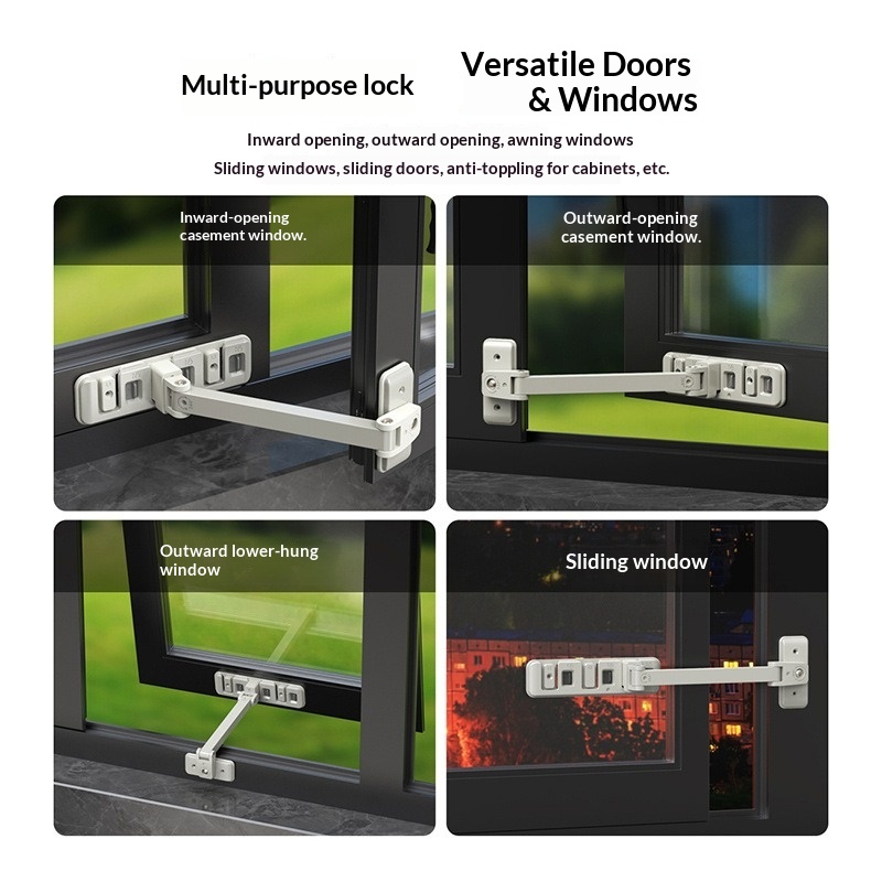 Adjustable Home Baby Safety Lo - Home Security For Windows recension och pris