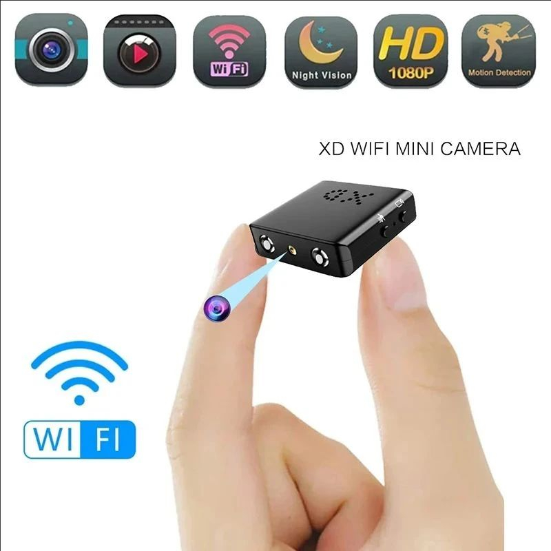 1080P HD Mini Wifi Camera XD W - Home Security Lidar recension och pris