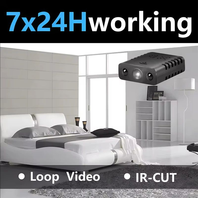 1080P HD Mini Wifi Camera XD W - Home Security Lidar recension och pris