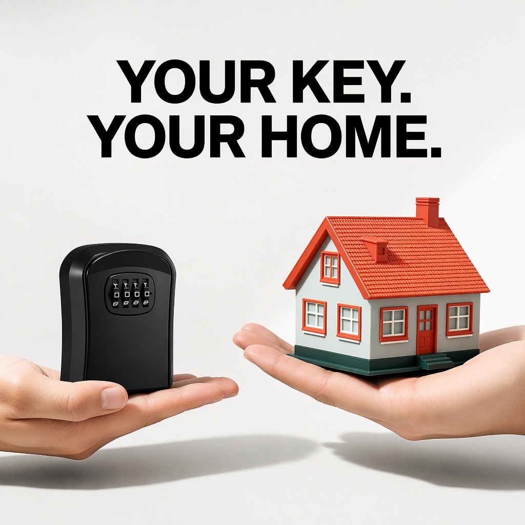 Wall Mount Waterproof Key Stor - Home Security Key Box recension och pris