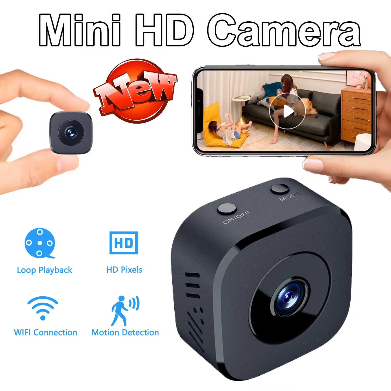 Security Camera Mini Full Colo - Home Security Lidar recension och pris