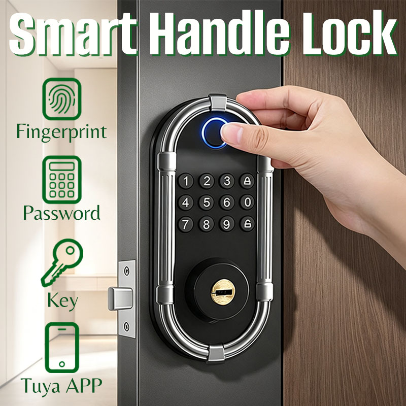 Tuya System Smart Electronic F - Home Security Lock System recension och pris