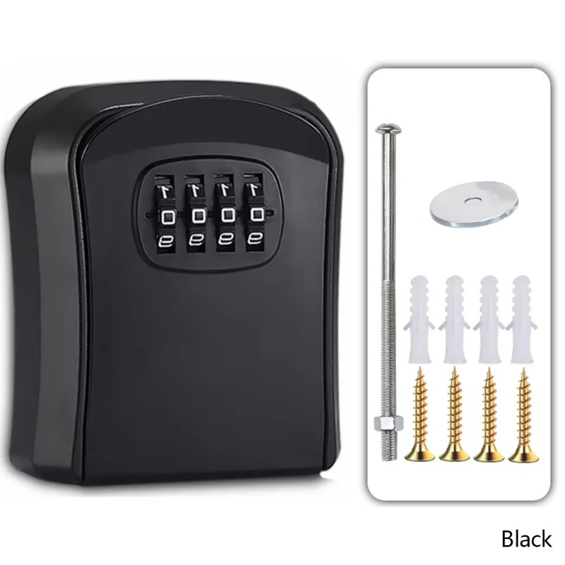 Wall Mount Key Lock Box 4 Digi - Home Security Key Box recension och pris